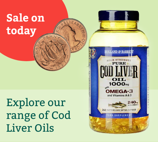 Cod Liver Oil Promo Banner